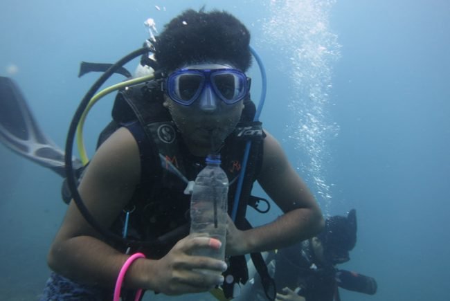 It's crazy how much trash we find underwater