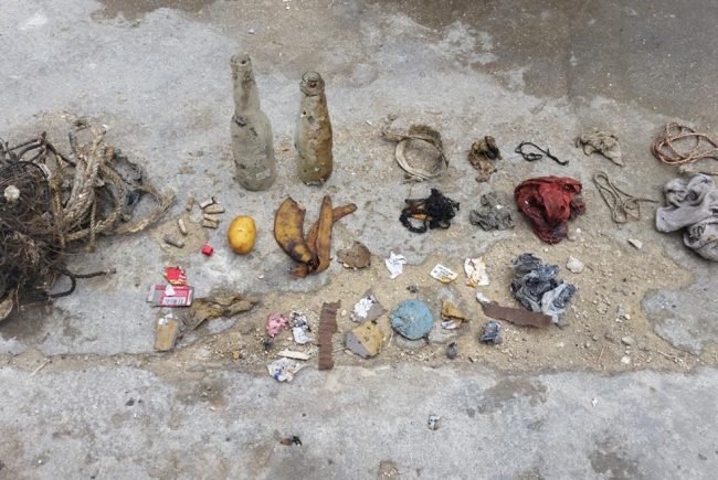 Sorting the debris into categories